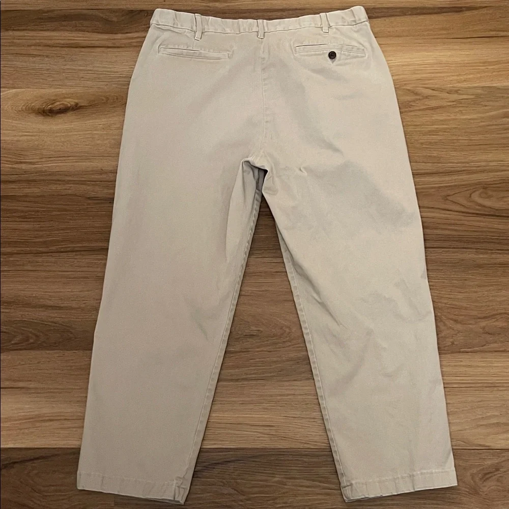Lands' End Men's Khaki Chinos Size 38x29